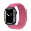 pink braided apple watch band with black apple watch 5/6/7/8