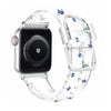Blueberry Splash Clear Apple Watch Band