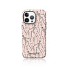 Bones & Blooms Pink - iPhone Case