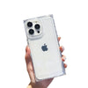 Crystal Frame Clear - iPhone Square Case