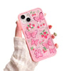 Fluttering Pink Wings - iPhone Cute Case