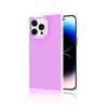 Neon Lavender - iPhone Square Case - Side View