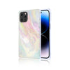 Picasso Paint Splatter - Marble iPhone Case - Side View
