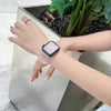 Orange Crush Clear Apple Watch Band