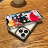 Black Frame Clear - iPhone Square Case