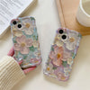 back side of ChromaFlora - iPhone Curved Case with drop protection for iphone 11/12/13/14 series