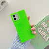 Neon Green - iPhone Square Case