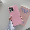 Blush Light Pink - iPhone Square Case - Overview Video