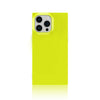 Lightning Neon Yellow - iPhone Square Case