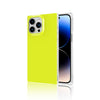 Lightning Neon Yellow - iPhone Square Case